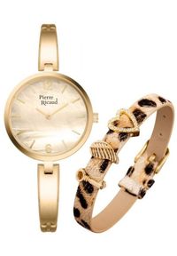 Zegarek damski Pierre Ricaud P22092.115SQ152.LEO złoty. Kolor: złoty #1