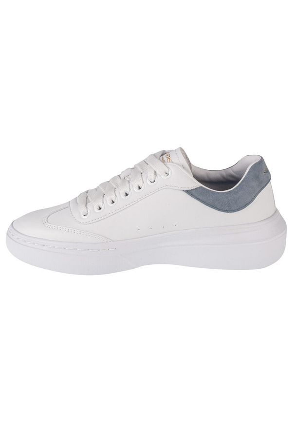 skechers - Buty do chodzenia damskie Skechers Cordova Classic. Zapięcie: sznurówki. Kolor: biały. Materiał: materiał, syntetyk. Szerokość cholewki: normalna. Sport: turystyka piesza