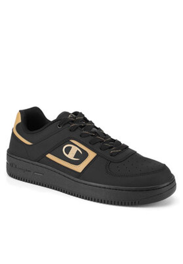 Champion Sneakersy FOUL PLAY FW LOW S22334-KK009 Czarny. Kolor: czarny. Materiał: materiał