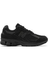 Buty unisex New Balance U2002RBL – czarne. Kolor: czarny. Materiał: guma, zamsz. Szerokość cholewki: normalna