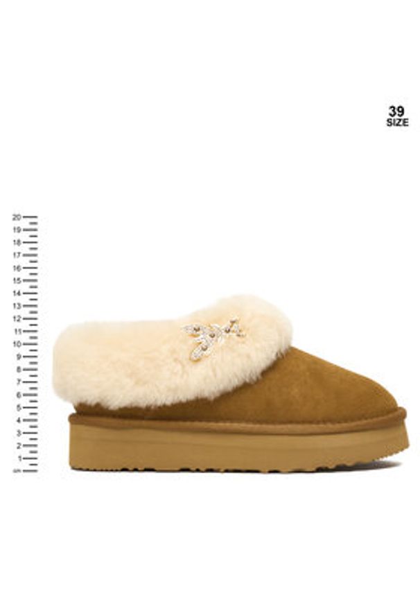 Patrizia Pepe Śniegowce PPJ988.24 Brązowy. Kolor: brązowy. Materiał: skóra, zamsz