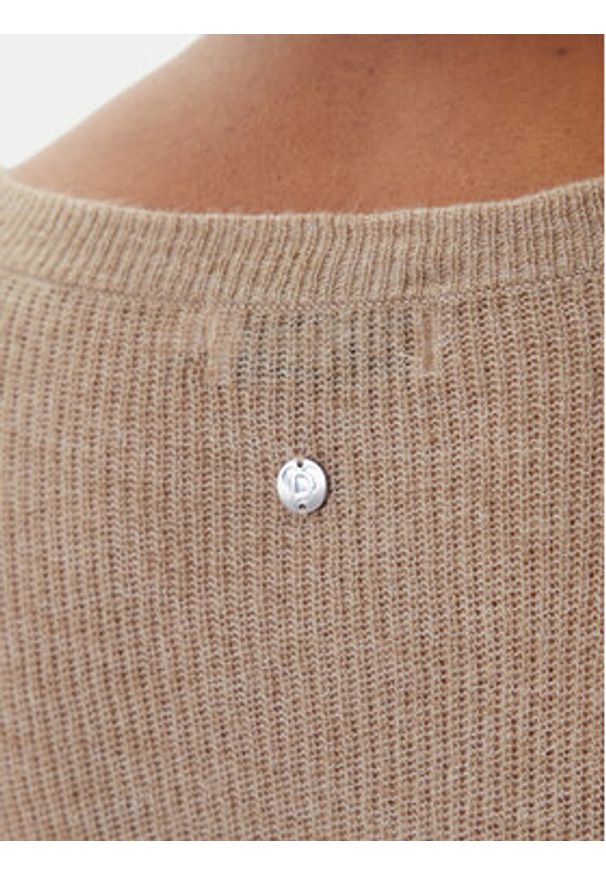 Desigual Sukienka codzienna Kala 25WWVK25 Biały Slim Fit. Okazja: na co dzień. Kolor: biały. Materiał: syntetyk. Typ sukienki: proste. Styl: casual