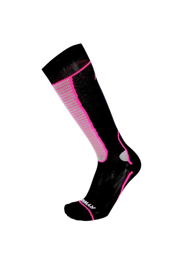 RYWAN - Skarpety damskie Rywan Project. Kolor: wielokolorowy, czarny, różowy. Sport: narciarstwo