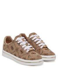 Guess Sneakersy FLTSS2 FAL12 Beżowy. Kolor: beżowy. Materiał: materiał #3