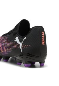 Puma - Buty piłkarskie FUTURE 8 PLAY FG/AG PUMA Black White Glowing Red. Kolor: czerwony, biały, wielokolorowy, czarny. Materiał: syntetyk, materiał. Sport: piłka nożna