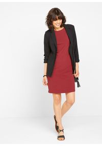 bonprix - Dopasowana sukienka z dżerseju (2 szt.). Kolor: szary. Materiał: jersey. Długość rękawa: długi rękaw #2