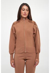 Twinset Milano - Sweter damski zapinany na zamek TWINSET #5