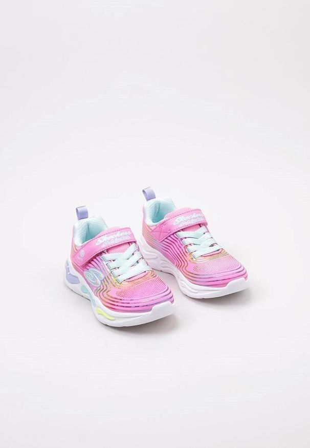 skechers - Buty dziecięce SKECHERS S-Lights Wavy Beams. Okazja: na co dzień. Kolor: wielokolorowy