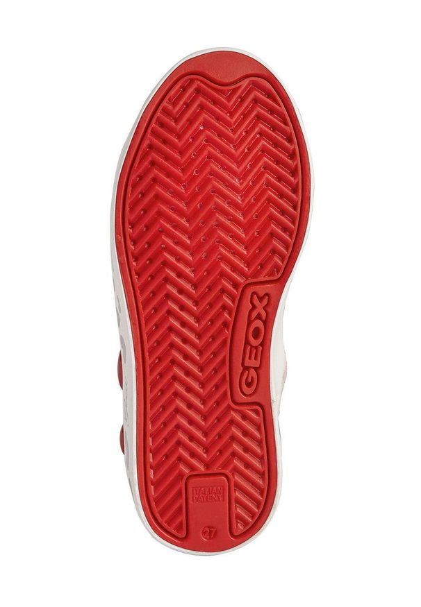 Geox buty dziecięce kolor różowy. Nosek buta: okrągły. Kolor: różowy. Materiał: guma