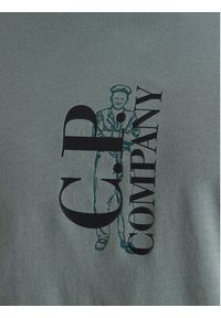 C.P. Company T-Shirt 20CMTS084A005100W Zielony Regular Fit. Kolor: zielony. Materiał: bawełna #3