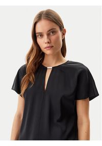 Calvin Klein Bluzka K20K208191 Czarny Regular Fit. Kolor: czarny. Materiał: syntetyk, wiskoza #4