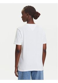 Tommy Jeans T-Shirt Strawberry DW0DW20894 Biały Relaxed Fit. Kolor: biały. Materiał: bawełna #5