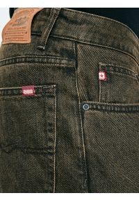 Big-Star - Jeansy męskie z kolekcji Authentic brązowe Ates 888. Kolor: brązowy. Styl: klasyczny #3