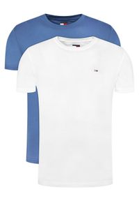 Tommy Jeans Komplet 2 t-shirtów DM0DM20687 Kolorowy Slim Fit. Materiał: bawełna. Wzór: kolorowy