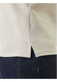 Calvin Klein Polo LV04LC254G Beżowy Slim Fit. Typ kołnierza: polo. Kolor: beżowy. Materiał: bawełna #4