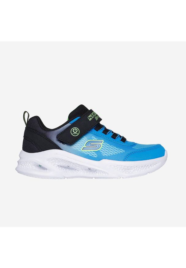 skechers - Buty dla dzieci Skechers Meteor Lights Krendox. Zapięcie: pasek. Materiał: materiał, syntetyk. Szerokość cholewki: normalna. Model: Skechers Sport. Sport: turystyka piesza