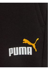 Puma Spodnie dresowe Ess+ 2 Col Logo Pant 586988 Czarny Regular Fit. Kolor: czarny. Materiał: bawełna #3
