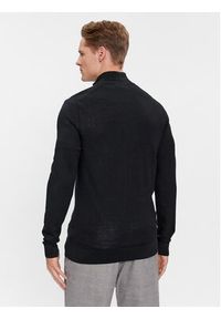 Calvin Klein Sweter K10K110421 Czarny Regular Fit. Kolor: czarny. Materiał: wełna #5