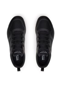 skechers - Skechers Sneakersy Tres-Air Uno-Revolution-Airy 183070/BBK Czarny. Kolor: czarny. Materiał: materiał #4