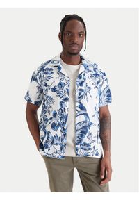 TOMMY HILFIGER - Tommy Hilfiger Koszula MW0MW42403 Niebieski Regular Fit. Kolor: niebieski. Materiał: len #1