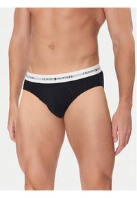 TOMMY HILFIGER - Tommy Hilfiger Komplet 3 par slipów UM0UM03471 Czarny. Kolor: czarny. Materiał: bawełna #5
