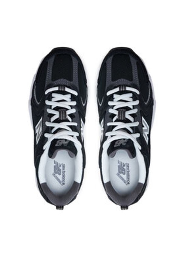New Balance Sneakersy MR530CC Czarny. Kolor: czarny. Materiał: materiał