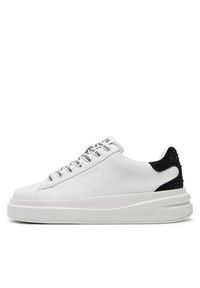 Guess Sneakersy FLTELB LEA12 Biały. Kolor: biały. Materiał: skóra #4