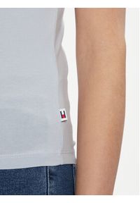 Tommy Jeans T-Shirt Signature DW0DW17377 Błękitny Slim Fit. Kolor: niebieski. Materiał: bawełna #6