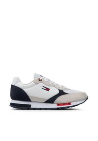 Tommy Jeans Sneakersy Retro Runner Mix EM0EM00699 Biały. Kolor: biały. Styl: retro #6
