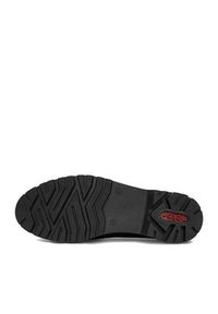 Rieker Loafersy 45561-01 Czarny. Kolor: czarny. Materiał: skóra