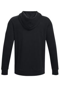 Under Armour Bluza UA Essential Fleece Hoodie 1373880 Czarny Regular Fit. Kolor: czarny. Materiał: bawełna #5