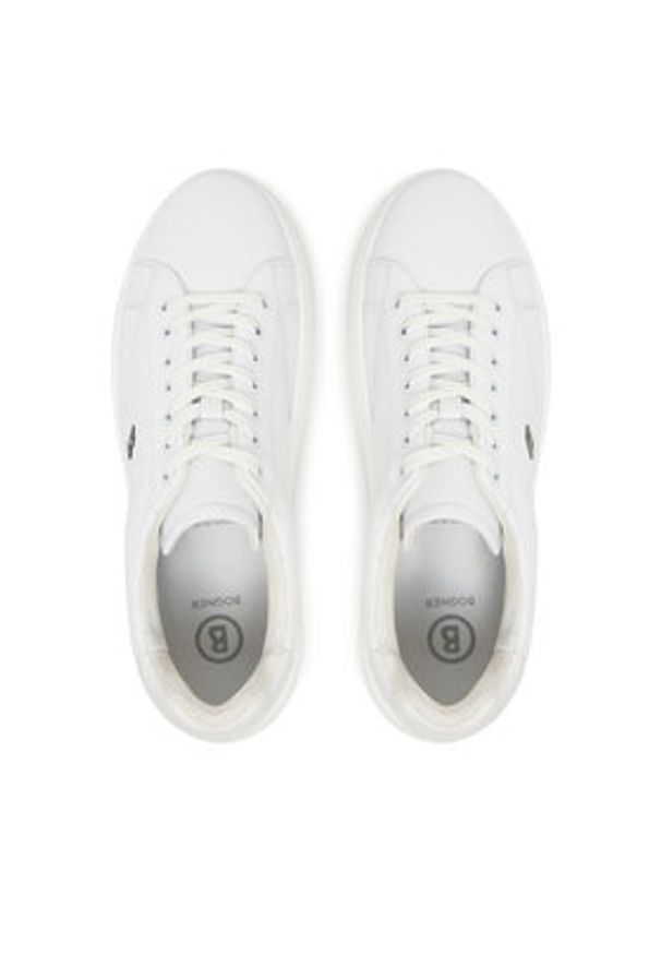 Bogner Sneakersy Milan 8 A 12520015 Biały. Kolor: biały. Materiał: skóra