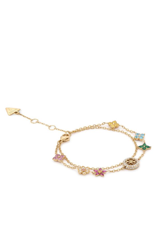 Guess Bransoletka JUBB06 029JW Złoty. Materiał: metalowe. Kolor: złoty