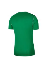 Koszulka treningowa męska Nike Park 20. Kolor: zielony. Długość rękawa: krótki rękaw. Długość: krótkie