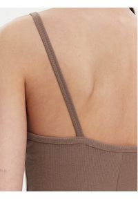 Adidas - adidas Kombinezon Essentials JD1463 Beżowy Slim Fit. Kolor: beżowy. Materiał: bawełna #3