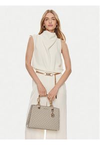 MICHAEL Michael Kors Torebka 30S4GCYS2V Beżowy. Kolor: beżowy. Materiał: skórzane #4