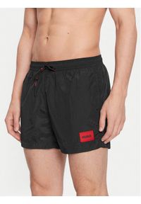 Hugo Szorty kąpielowe Dominica 50493450 Czarny Regular Fit. Kolor: czarny. Materiał: syntetyk #1