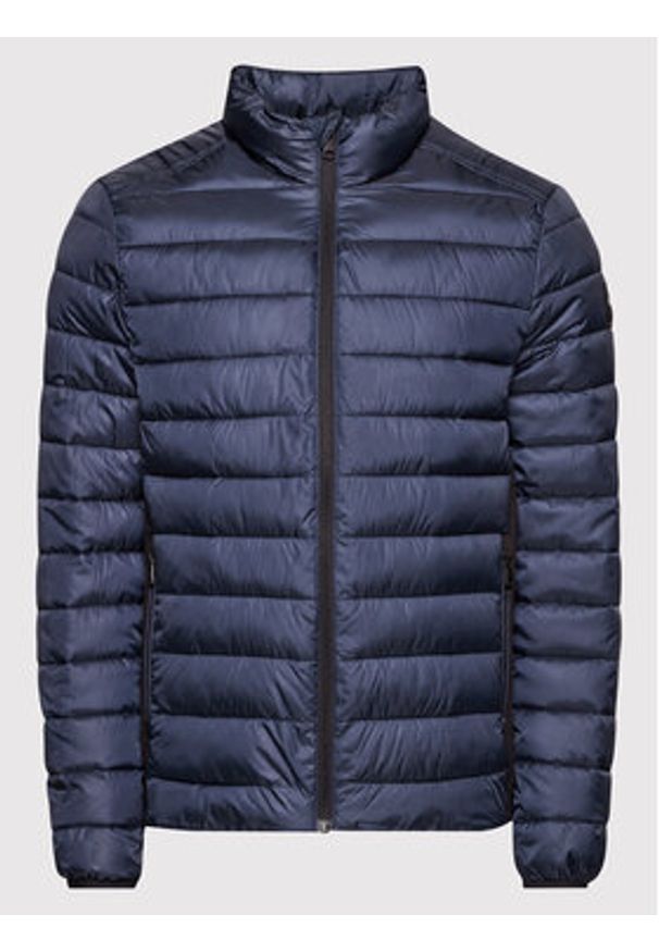 Calvin Klein Kurtka przejściowa Recycled Side K10K108291 Granatowy Regular Fit. Kolor: niebieski. Materiał: syntetyk