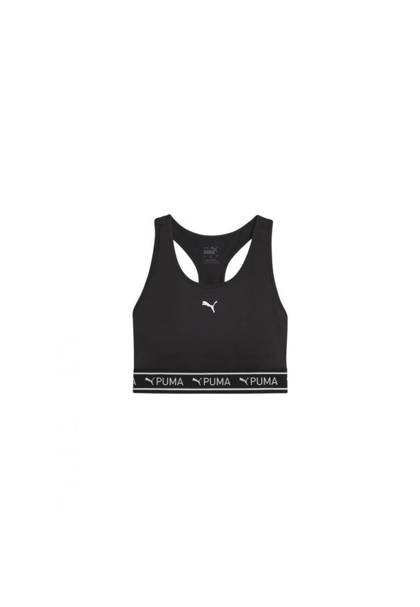 Biustonosz dla kobiet Puma 4 Keeps. Kolor: czarny. Sport: fitness