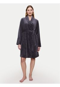 Triumph Szlafrok Robes Fleece Robe 01 10216526 Szary. Kolor: szary. Materiał: syntetyk