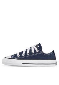Converse Trampki Chuck Taylor All Star Ox 3J237 Granatowy. Kolor: niebieski. Materiał: materiał #4