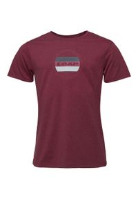 Lowa - Męska koszulka T-shirt Loap Bojar Rood XL - Oddychająca bawełna. Typ kołnierza: polo. Kolor: czerwony. Materiał: poliester, bawełna. Styl: elegancki #1