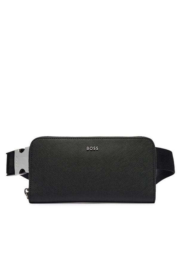 BOSS Nerka Northon 50567503 Czarny. Kolor: czarny. Materiał: skóra