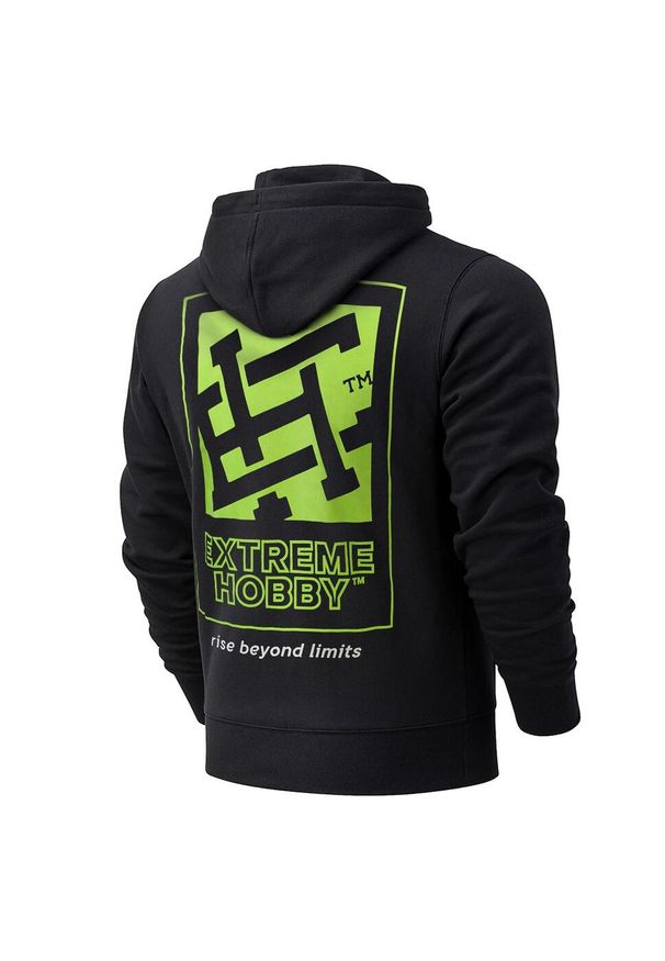 Bluza męska z kapturem EXTREME HOBBY FLASH. Typ kołnierza: kaptur. Kolor: zielony. Materiał: bawełna