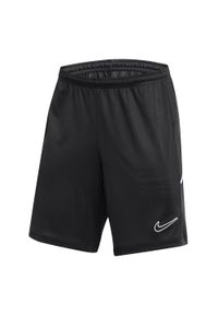 Nike - Męskie Spodenki Academy 25 DriFIT. Kolor: czarny. Sport: turystyka piesza
