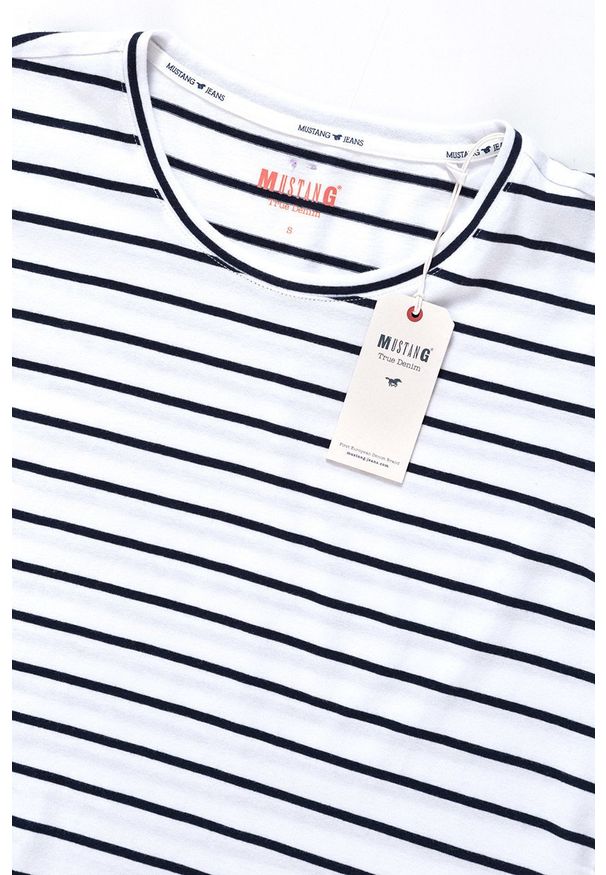 Mustang - MUSTANG T SHIRT DAMSKI Alina C Ruffle 1009444 11722