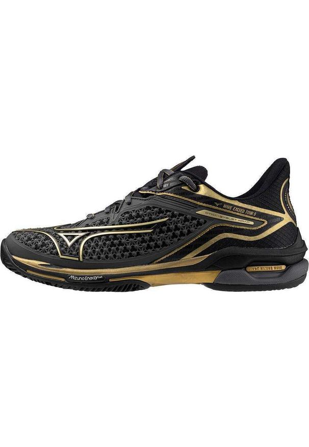 Adidasy Mizuno Wave Exceed Tour Cc 10th, Mężczyźni. Kolor: żółty, wielokolorowy, niebieski, czarny. Materiał: materiał, syntetyk. Model: Mizuno Wave