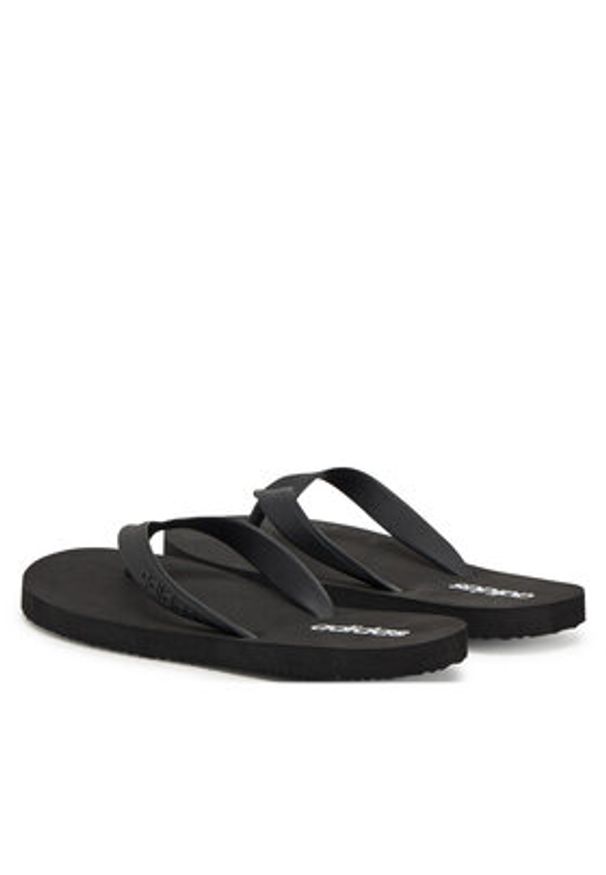 Adidas - adidas Japonki Keitaki Alpha Slides JR1152 Czarny. Kolor: czarny. Materiał: guma