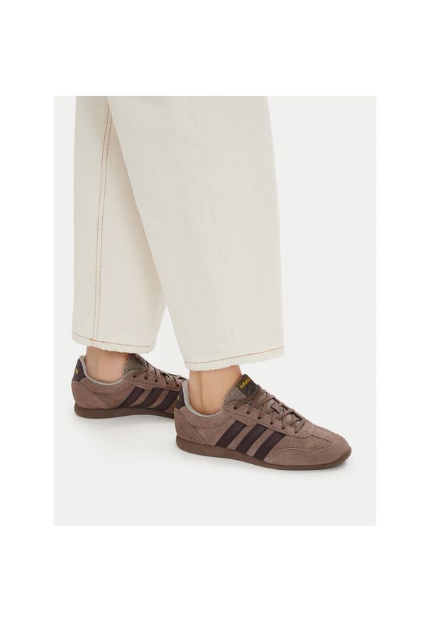 Adidas - Sneakersy adidas. Kolor: brązowy
