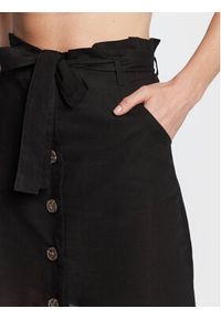 Brave Soul Spódnica mini LSKW-272LINZI Czarny Regular Fit. Kolor: czarny. Materiał: bawełna #3
